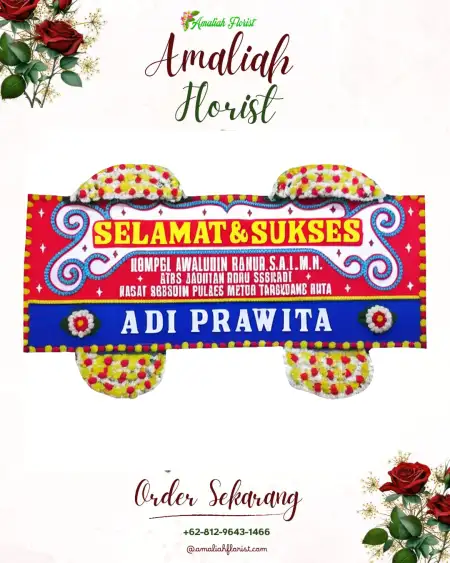 Papan Bunga Ucapan Selamat Punung